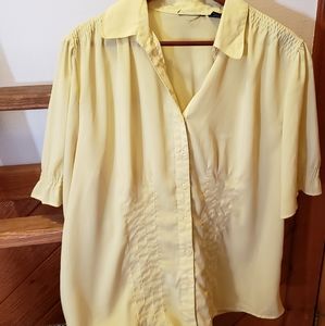 Butter Yellow Blouse